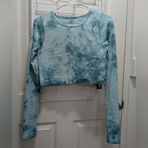 Lululemon Ebb to Street Long-Sleeve Shirt *Marble Dye